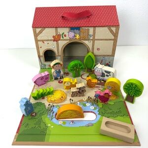 HABA Play World at the Farm Play Set Auf Dem Land